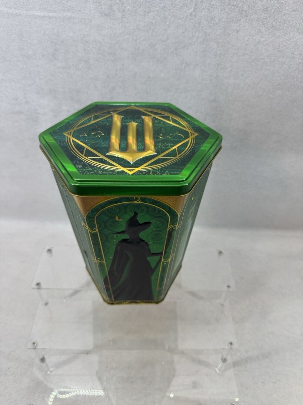 New Wicked Elphaba Hex Popcorn Tin (Regal Exclusive) Green Metal